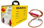 Seema Single Phase AC ARC Welding Machine 200 A (Yellow) | Transformer Based | 1 Unit Machine With Electrode Holder and Earth Cable | Mild Steel Body | 1 Year Warranty