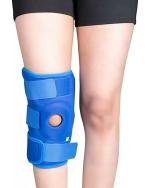 KUDIZE Functional Knee Support Compression Gym Wrap Blue, XL