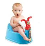 Nabhya Blue Plastic Pony Potty Training Seat