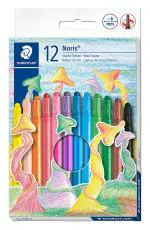 Faber Castell Noris Club Twistable Wax Crayon (Pack Of 12)
