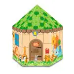 Webby Jumbo Club Castle Playhouse Tent with 10 Balls, Indoor and Outdoor for 3 to 12 Year Kids