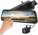 MANYCAST Full HD Mirror Dash Camera for Car with 10