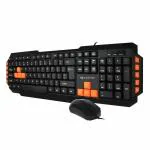 Amkette Xcite Pro USB wired Keyboard & Mouse Combo for Laptop, PC