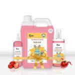 VRH 5L Strawberry Sanitizers with Strawberry Sanitizer Can | Non Sticky & Nourishing 5.7L