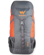 Wildcraft 45 Ltrs Grey and Orange Rucksack