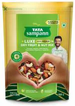 Tata Sampann Dry Fruit & Nut Mix 200g | Almonds, Cashews, Green Raisins, Black Raisins, Pistachios, & Cranberries