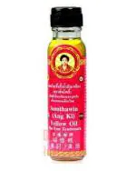 MOVITRONIX Somthawin Thai Yellow Oil Massage Muscle Pain Relief Natural Herb 24 CC
