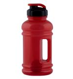 Zyro Gallon Water Bottle, Water Bottle for Gym, Protein Shaker Bottle, Water Bottle For Gym (1 LTR) with Mixer Ball and Strainer (BPA-Free) - Red