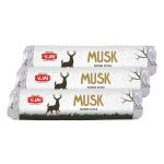 V. Jai Agarbatti, Musk Incense Sticks Low Smoke Fragrance For Aromatherapy, Energy Cleansing, Room Freshener, Meditation, Yoga, Pooja 250 G (Pack Of 3)