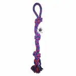 MS PET HOUSE Dog Toys for Aggressive Chewers - Heavy Duty XL Dog Rope Toy for Large Breed 28 Inch Long - Medium and Large Dogs for Chewing, Teething, Tug of War