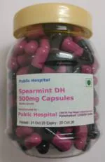 Spearmint DH Herbal Supplement Capsules 60 Caps Jar - DoctorKC Herbal