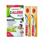 herbshd Ayurvedic C-Allergi Plus Syrup 450ml & Garbex Ointment 20 gm (Combo pack)