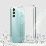 Fashionury Transparent Crystal Clear Back Cover Case for Samsung Galaxy M14 5G | Shockproof Soft TPU Case | Cushioned Edges for Ultimate Protection Back Cover Case for Samsung M14 5G (Transparent)