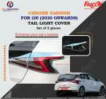 FALCON CAR TAIL LIGHT COVER CHROME FOR i20 (2020 ONWARDS)