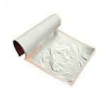 GSWC Silver Imitation Metal Leaf Sheets for Gilding Art Crafts and Furniture Decorations, 5 x 25 Size (Pack of 500)