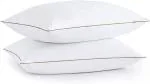 SWHF Super Premium Pure Goose Down Pillow, 100% Pure Goose Down Feather Filling, Premium Sleeping Pillow White, 18 x 27 Inch, Set Of 2