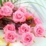 Bs Amor Pink Shade Roses Flowers (Pack Of 12)
