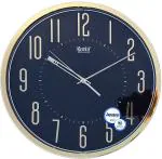 Ajanta Black Standard Wall Clock with Glass (30 x 30 cm) 2757a24545