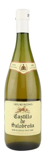 Castillo De Salobrena White 100% No Alcohol Fruit Wine, 1 Liters | Pack of 2