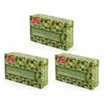 Healthy Forever Homemade 100% Pure Papaya Cucumber Soap ,Sulphate Parabens free Soap For Women, Men, Skin Whitening lightening ,Reduce Darks pot, Pigmentation, Wrinkle- 120gm (PACK OF 3)