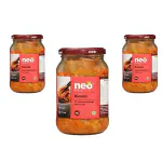 Neo Kimchi Fermented Indian Cabbage & Carrot 460g (Combo Pack of 3)