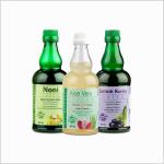 Ind-Swift Noni, Jamun Karela, Aloevera Juice For Digestion, Boost Immunity , Diabetes Overall Health Combo Pack of 3 For Men & Women