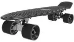 Strauss Black Aluminium, Plastic Cruiser Penny Board