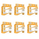 BON BON Premium Small Adult Diapers Pant Style (S-M- 19-42 INCH) Pull Up Diapers SM 60 PCS With Soft Ultra Leak Guard and Anti-Bacterial Absorbent Core (S-M Pack of 6)