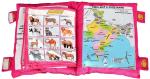 BHVMEY Pink Cushion Book for Kids (1 year)