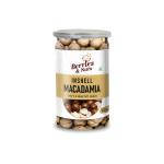 Berries & Nuts Caramel Flavored Inshell Macadamia Nuts | Inshell Macadamias | 150 Grams | 1 Bottle of 150 Grams