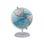 WINNER'S Prime Rotating Globe with Metal Arc & Round Stand | Educational Deatailed Globe for Kids, Students, Classroom | Antique Gift/Travel Decorative Showpiece/Home Office(Blue Antique)(GP606BA)