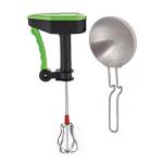 First Front Aluminium Tadka Pan With Stainless Steel Hand Blender and (Multicolour, Pack of 2)