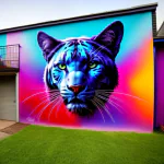 Love Creation 12x18 Size poster print for creative wall art- nebula-panther-7846(Non Sticker)