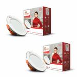 Murphy 9W Warm White LED Panel Conceal Down Light (pack of 2)