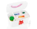 BREATHLESS First Aid Kit Medicine Storage Box And Medical Box (White)