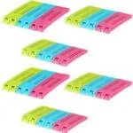 FIVANIO Bag Sealing Clips Large, Medium, Small Bpa Plastic Plastic Clips (Set Of 18, Multicolor)