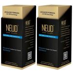 NEUD Natural Hair Inhibitor for Men & Women - 2 Packs (80 gm each)