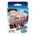 Monopoly Deal Card Game in Hindi, Quick Playing Card Game for 2 5 Players, Game for Families and Kids, Multicolor, 8Y+