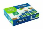 Apsara Non Dust Erasers - 20 Eraser per Pkt (Pack of 5 Pkts)
