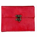 pranjals house Red Leather Handmade Diary 100 Pages