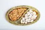 KridayKraft Metal Decorative Tray for Tableware,Dry Fruit Tray,Saunf Supari Candy,Dry Fruit and Sweets Serving Tray in Traditional Design Metal for Table Showpiece Decorative,Mouth Freshner Tray...