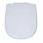 PARRYWARE INDUS PLUS Series Plastic/PVC ULTRA SOILD SEAT COVER (White) | Oval, High grade Materials, Long Lasting | For Western Commode/Water Closet (WC), bathrooms P03-PAR-E83051C