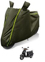 Mockhe 100% Waterproof Bike Cover for Honda Activa Coated, Dustproof UV Protection Custom Fit bike cover-(Green)