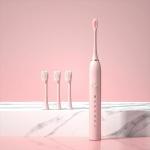 UNIRAC Rechargeable Electric Toothbrushes with 5 Brush Heads, & Travel Case