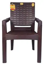 Anmol Moulded Comfortable high Back Chair Heavy Structure Weight Bearing Capacity 200kg Set of 1 | Chair | Comfortable Chair | Plastic Chair | Kursi
