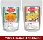 Yuvraj Aloo Bhujiya and Moong Dal Snacks pack (400 gm x 2 )