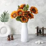 Elemntl Artificial Sunflower Flower Sticks (Pack Of 3)