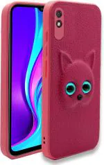 Buy Lenient Red Rubber, Silicon Back Cover For Xiaomi Redmi 9A Online ...