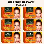 Pink Root Men and Women Orange Bleach Cream - 50gm (Pack of 6)
