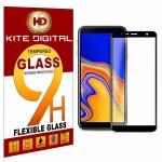 Kite Digital Samsung J4 CORE (Black) 5D Premium Tempered Glass Screen Protector Slim 9H Hard 2.5D (Pack of 1)